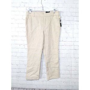 Jules & Leopold Capri Pull-0n Womens Pants Size M Stretch (30x24)
